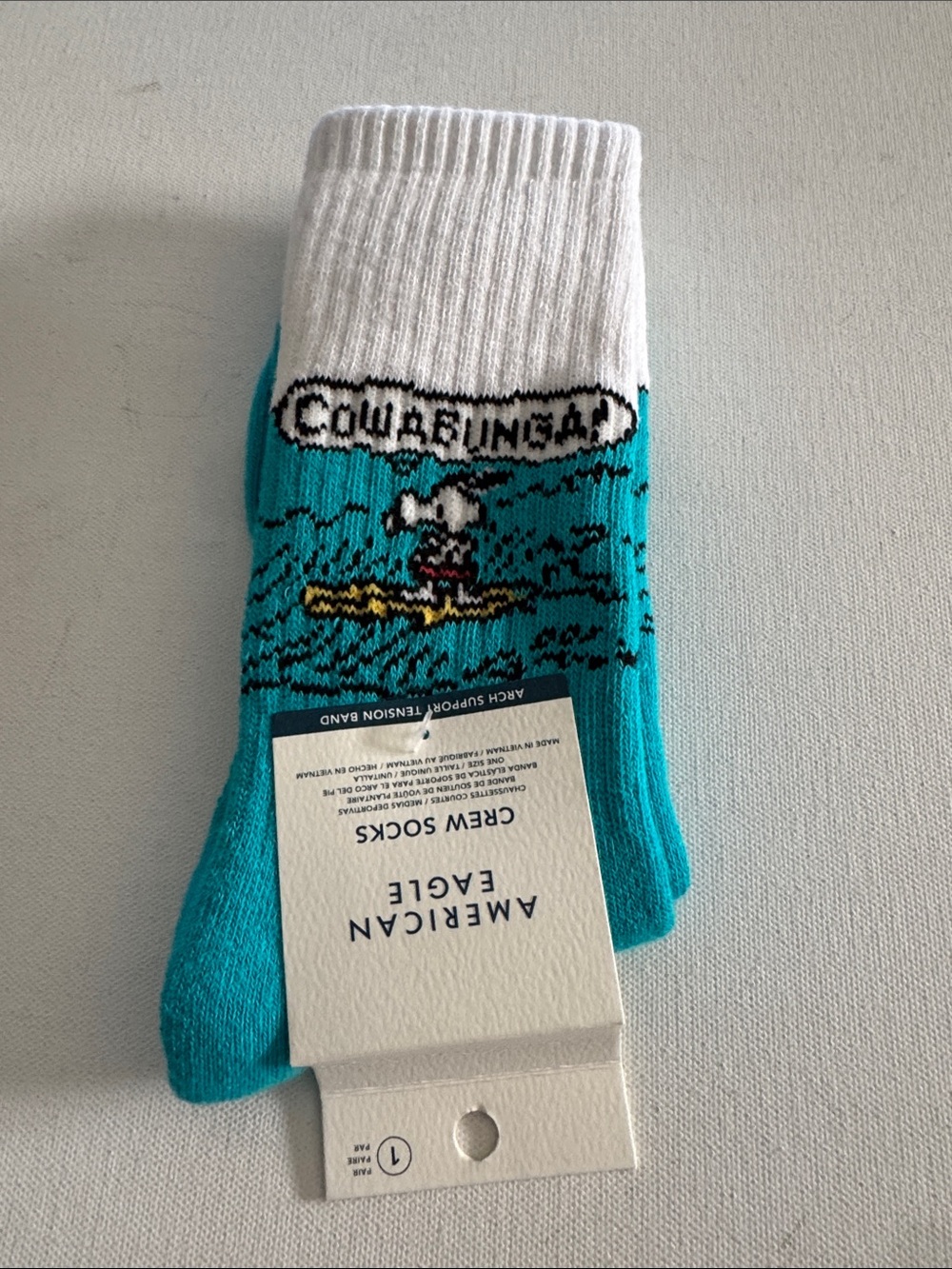 Snoopy Socks Mens American Eagle Surfing